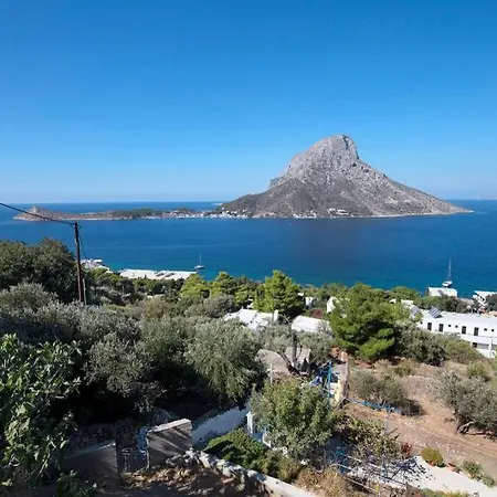 Eirinis House With Amazing View In Masouri Kalymnos Hébergement de vacances