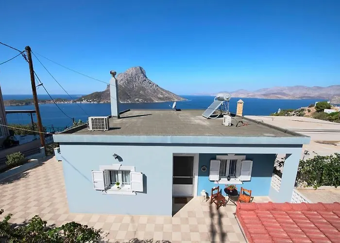 度假居 Eirinis House With Amazing View In Masouri Kalymnos