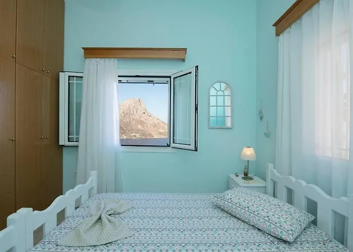 Tatil Evi Eirinis House With Amazing View In Masouri Kalymnos Myrties